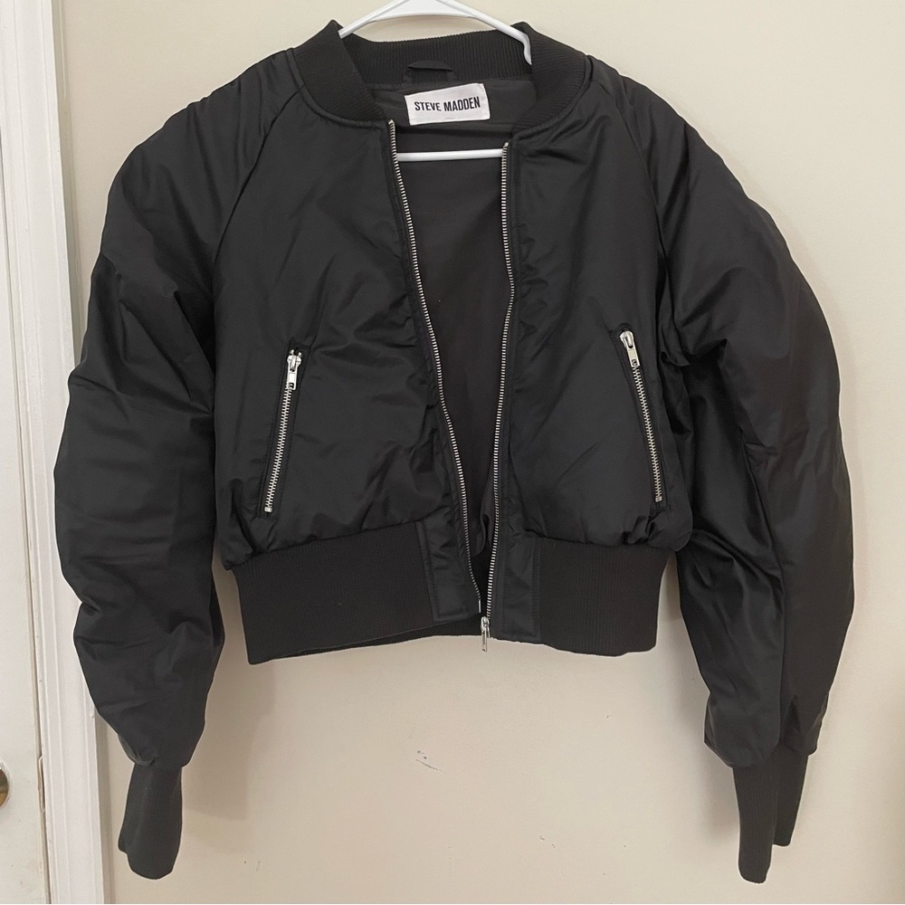 Steve Madden Eva Bomber Jacket